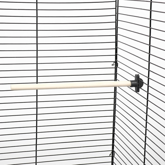 Жердочка для птиц "Пижон" деревянная, средняя, 26 х 1,2 см