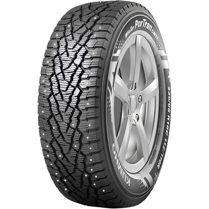 Шина зимняя шипованная Kumho Winter Portran CW11 205/65 R15C 102/100R - Фото 1