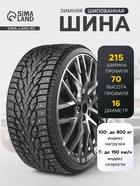 Шина зимняя шипованная ROADMARCH WinterXPro Studs 77 215/70 R=16 100T - Фото 1