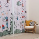 Шторы портьерные «Этель» Hello, adventure, 145×260 см, 2 шт., 140 г/м² - Фото 2