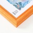 Фоторамка для фото 9×13 см «Мак», дерево 10140154