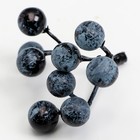 Декоративные ягодки «Черника» 9 ягод, 5,5 × 5 × 5,5 см - Фото 3