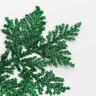 Декоративная веточка «Изумление» в зелёном цвете, 0,3 × 12 × 28 см - Фото 2