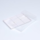 Коробка для муссовых пирожных 6 штук, 26×17×6 см, белый - Фото 4