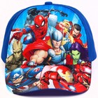 Кепка детская для мальчика, размер 52-54, Мстители - Фото 3