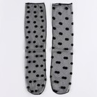 Карнавальный аксессуар- носки, цвет черный в горошек - Фото 5