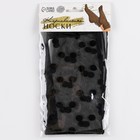 Карнавальный аксессуар- носки, цвет черный в горошек - Фото 7