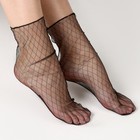 Карнавальный аксессуар- носки, цвет черный в клетку - фото 292983371
