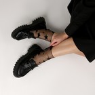 Карнавальный аксессуар- носки, цвет черный, звезды - Фото 3