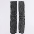 Карнавальный аксессуар- носки, цвет черный, звезды серебро - Фото 5