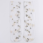 Носки карнавальный аксессуар, цвет белый, цветы - фото 24519094