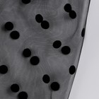 Карнавальный аксессуар перчатки - нарукавники, цвет черный в горох - Фото 4