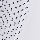 Карнавальный аксессуар перчатки-  нарукавники, цвет белый в горох - Фото 4
