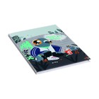 Блокнот А5, 64 листа "Graffiti book. На стиле", обложка картон 7БЦ, матовая ламинация, выборочный лак, блок 70г/м2 - Фото 2