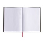 Записная книжка А4, 200 листов, сшивная, "Сделано в России", обложка картон 7БЦ, матовая ламинация, тиснение фольгой, блок 60г/м2 - фото 23340127