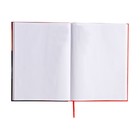 Записная книжка А4, 200 листов, сшивная, "Вулкан", обложка картон 7БЦ, матовая ламинация, тиснение фольгой, блок 60г/м2 - фото 23340129