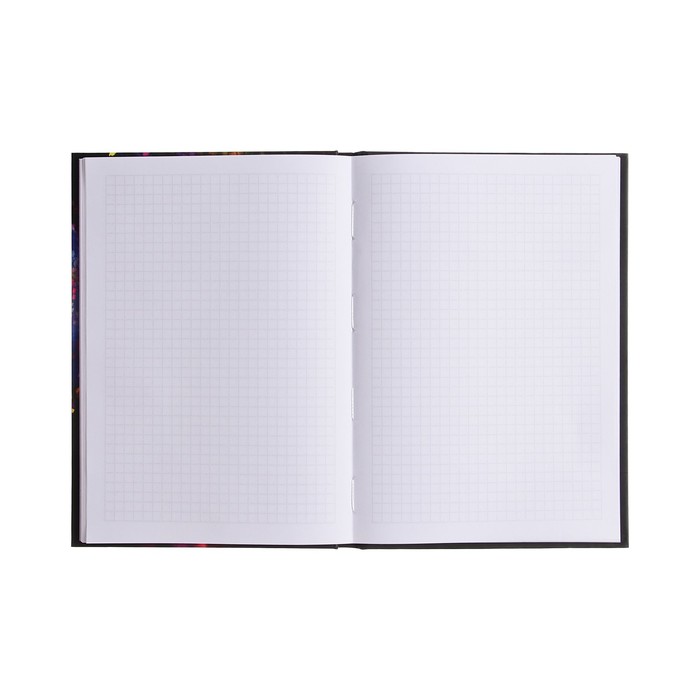 Книга для записей А5, 100 листов, "Роза", обложка картон 7БЦ, матовая ламинация, тиснение фольгой, блок 60г/2
