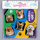 Топпер картон на подложке с проволокой «Собачки» - Фото 5