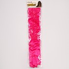 Карнавальный аксессуар - перчатки со сборкой, цвет фуксия - Фото 4
