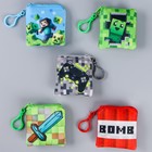 Кошелёк детский «Пиксели», плюшевый, МИКС - Фото 6