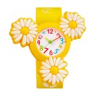 Часы наручные детские "Ромашки", со спинером, ремешок l-21.5 см - фото 11841093