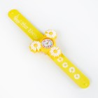 Часы наручные детские «Ромашки», кварцевые, со спиннером, ремешок l-21.5 см - Фото 3