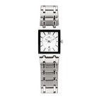 Часы наручные кварцевые женские, с календарем, циферблат 4.2 х 2.9 см, ремешок l-26 см, 3 АТМ, сереб 9905699