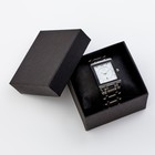 Часы наручные кварцевые женские, с календарем, циферблат 4.2 х 2.9 см, ремешок l-26 см, 3 АТМ, сереб 9905699