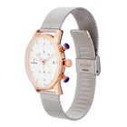 Часы наручные женские, с календарем, d-4.2 см, ремешок l-26 см, 3 АТМ - фото 807037804