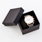 Часы наручные женские, с календарем, d-4.2 см, ремешок l-26 см, 3 АТМ - фото 807037807