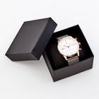 Часы наручные женские, с календарем, d-4.2 см, ремешок l-26 см, 3 АТМ - фото 807037808