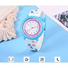 Часы наручные детские "Единорог", d-3.7 см, ремешок силикон l-20 см, 3 АТМ - фото 11714413