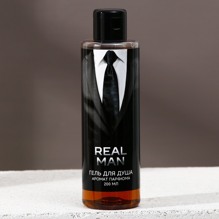 Гель для душа «REAL MAN», 200 мл, аромат мужской парфюм, HARD LINE