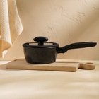 Ковш алюминиевый SL Home, d=16 см, h=7.4 см, антипригарное покрытие, индукция, чёрный - Фото 7