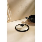 Крышка SL Home, d=22 см, с силиконовым ободком, стекло - Фото 4