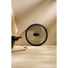 Крышка SL Home, d=24 см, с силиконовым ободком, стекло - Фото 5