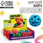 Мяч детский мягкий «Хватай», 6 см, в шоубоксе - Фото 1