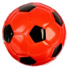Мягкий мяч "Футбол" 6см , в шоубоксе - Фото 3