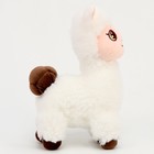 Мягкая игрушка "Лама", 25 см, цвет белый - Фото 2