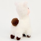 Мягкая игрушка "Лама", 25 см, цвет белый - Фото 3