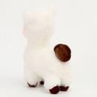 Мягкая игрушка "Лама", 25 см, цвет белый - Фото 4