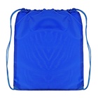 Мешок для обуви Calligrata на шнурке, однотонный, размер 49×0.5×41 см, синий - Фото 3