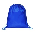 Мешок для обуви Calligrata на шнурке, однотонный, размер 49×0.5×41 см, синий - Фото 4