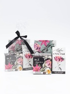 Подарочный набор «Мечты»: чай чёрный со вкусом: апельсин и шоколад 50 г, печенье с предсказанием 8 шт., ежедневник 80 листов - Фото 2