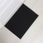 Коврик универсальный придверный «Соты», 40×60 см, цвет чёрный 10199241
