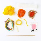 Набор для изготовления текстильной игрушки «Весёлый Снеговик» высота — 16,5 см - фото 3920874