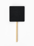 Ценник меловой на ножке «Прямоугольник», 10 шт. 8×3.5 см, чёрный - Фото 1