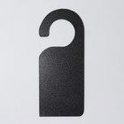 Меловой ценник «Крючок-вешалка», 19,3×8,5 см, цвет чёрный - Фото 2