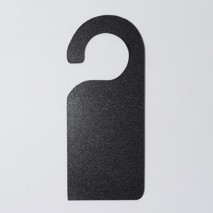 Меловой ценник «Крючок-вешалка», 19,3×8,5 см, цвет чёрный - фото 1907948538
