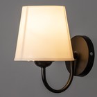 Бра «София» Е14 15 Вт черный 14×26 см - фото 5026950